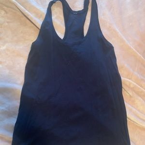 Dark blue cotton tank